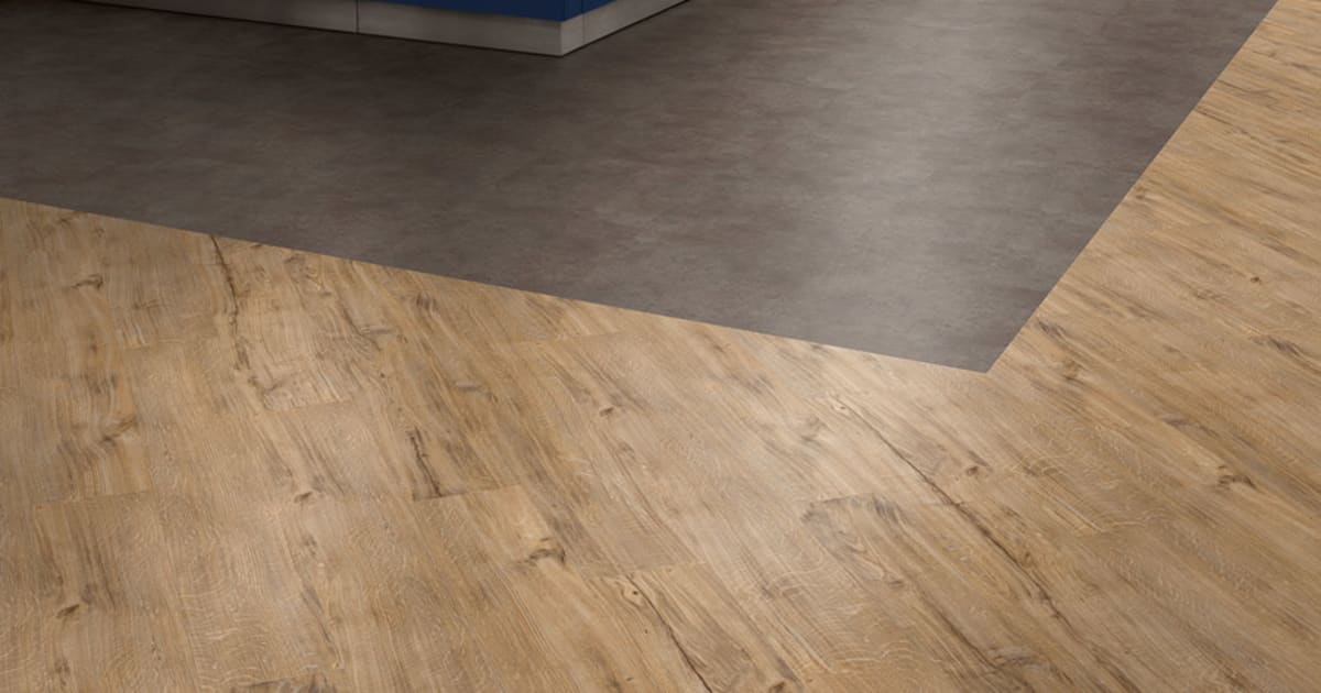 Ceramic Sable: Slip resistant LVT Safety Flooring from the Amtico